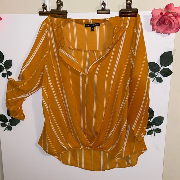 Mustard yellow dress shirt - Picture 1 of 4